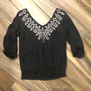 White House Black Market 3/4 sleeve blouse.